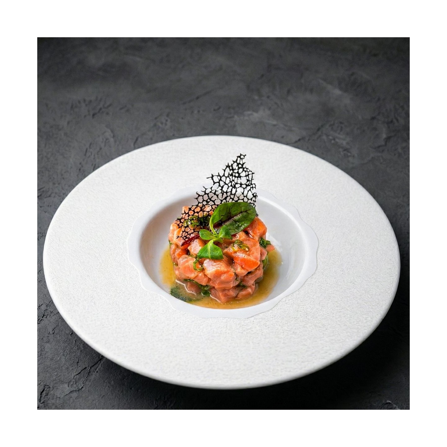 Tartare saumon