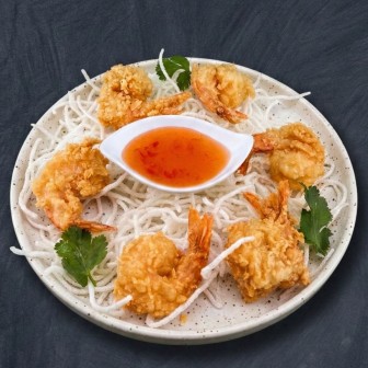 Crevettes croustillants (6 pièces)