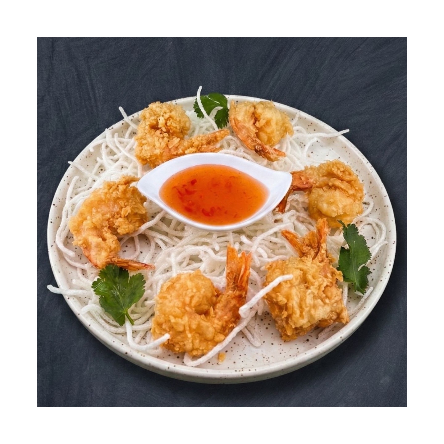 Crevettes croustillants (6 pièces)