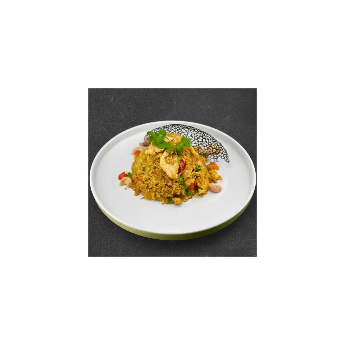 Riz sauté aux ananas