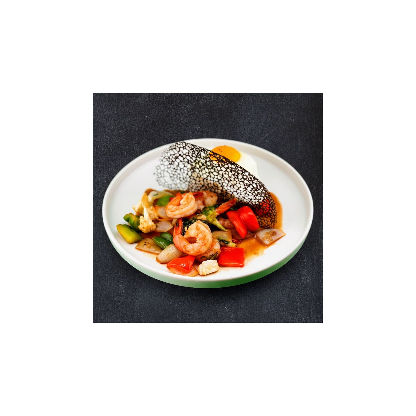 Plat sauté au basilic