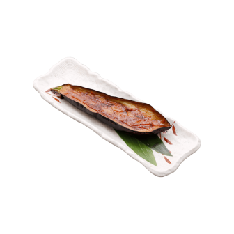 Aubergine gratinée au miso sucré